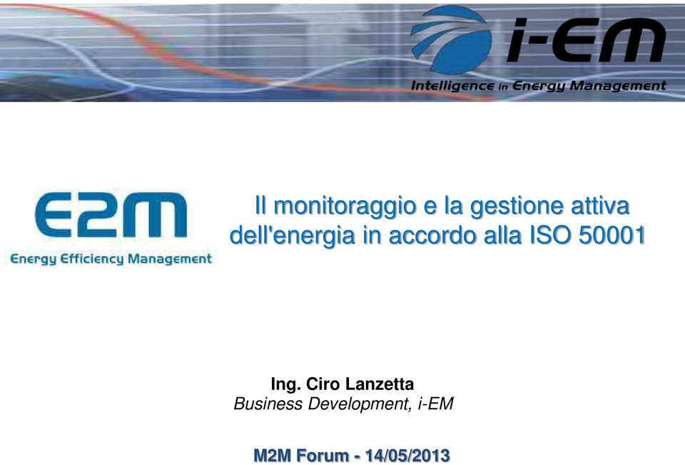 ISO 50001 Ing.