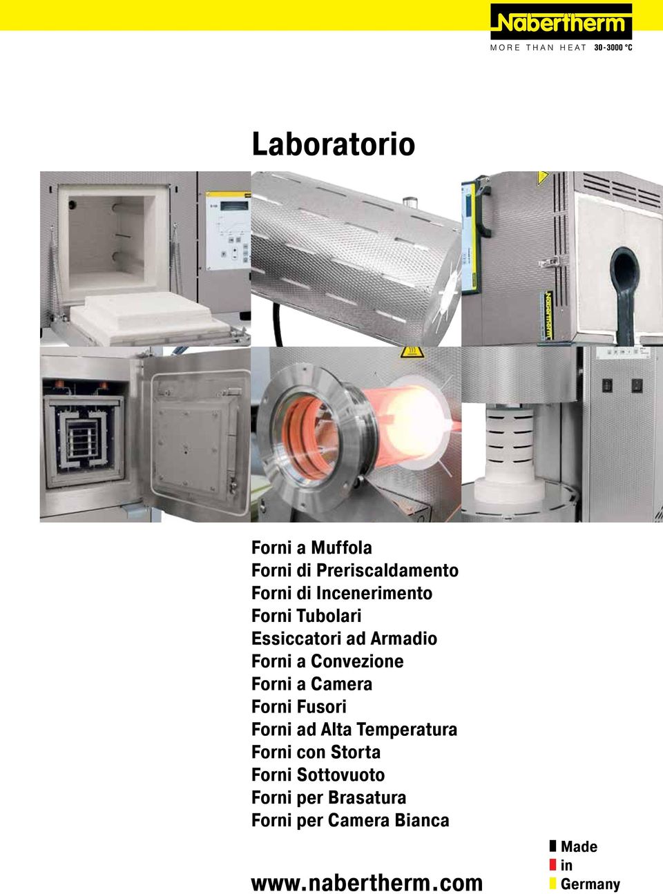 Forni a Camera Forni Fusori Forni ad Alta Temperatura Forni con Storta