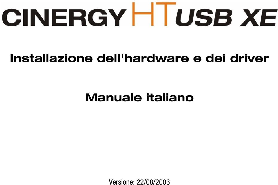 driver Manuale