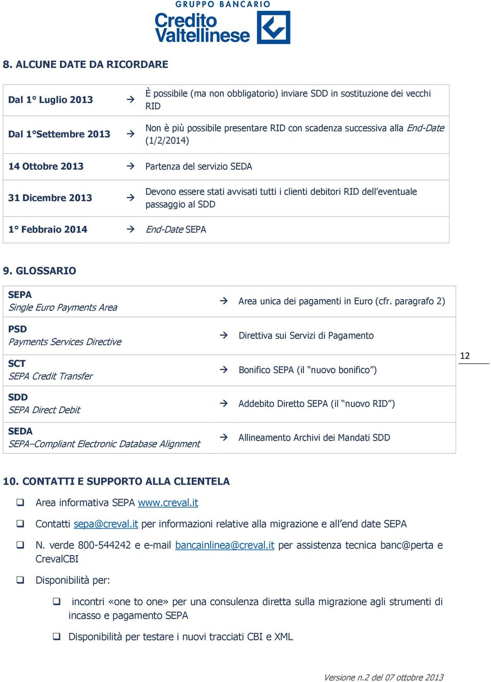 2014 End-Date SEPA 9.