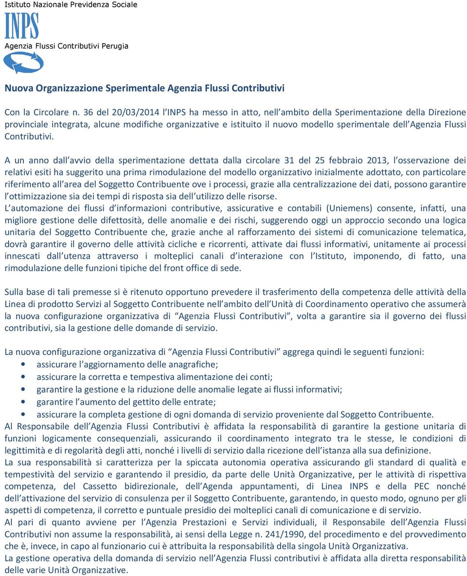 Agenzia Flussi Contributivi.