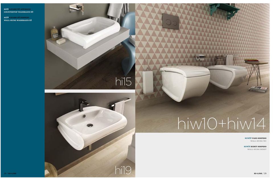 hiw10+hiw14 hiw10 vaso sospeso wall-hung wc hiw14