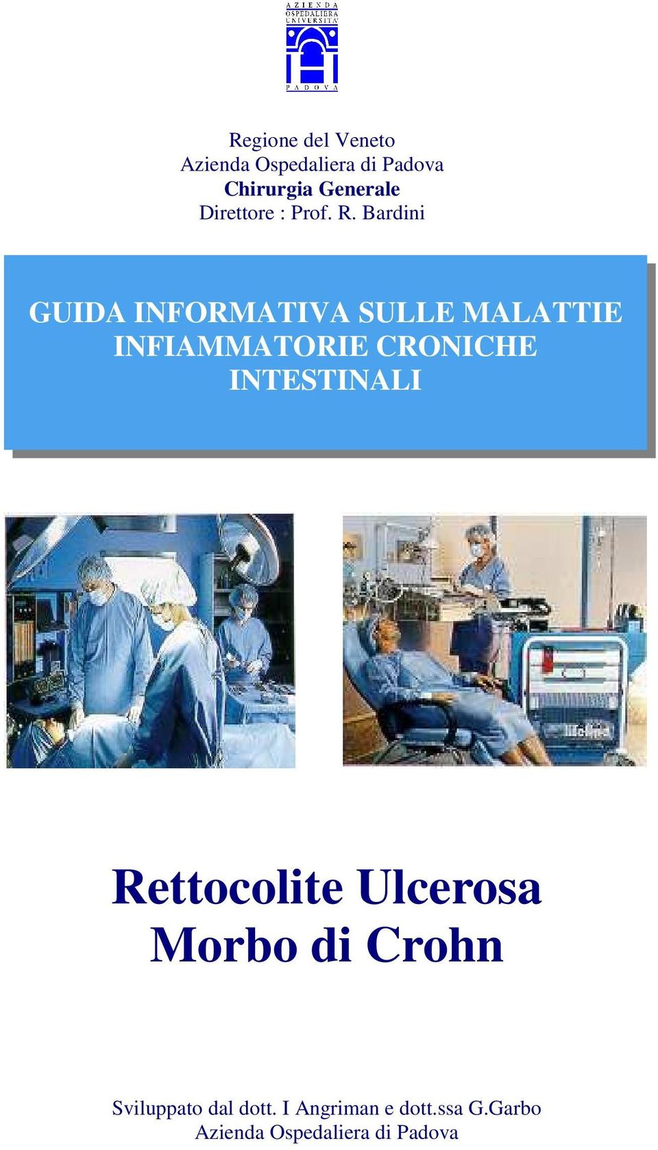 Bardini GUIDA INFORMATIVA SULLE MALATTIE INFIAMMATORIE CRONICHE