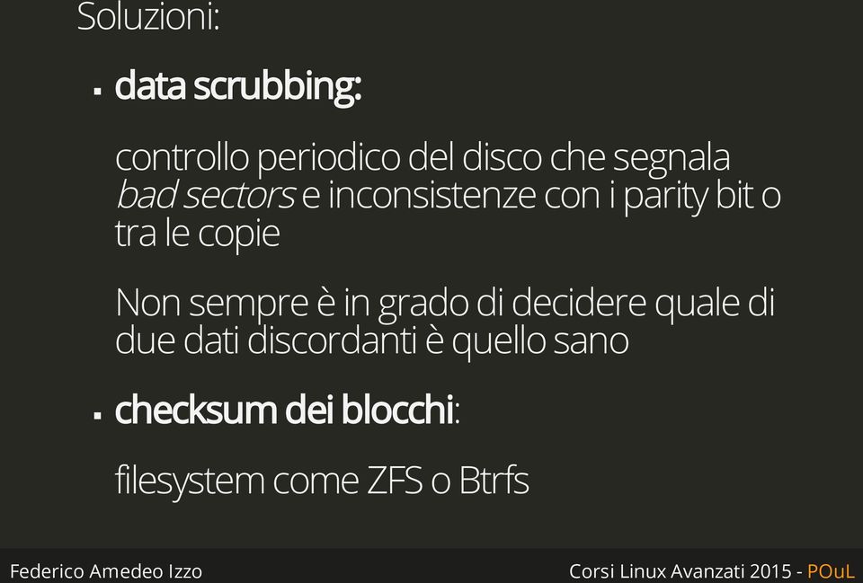 copie Non sempre è in grado di decidere quale di due dati