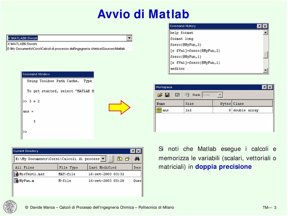 variabili (scalari, vettoriali o