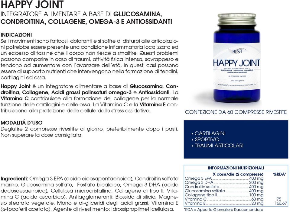 Questi problemi possono comparire in caso di traumi, attività fisica intensa, sovrappeso e tendono ad aumentare con l avanzare dell età.