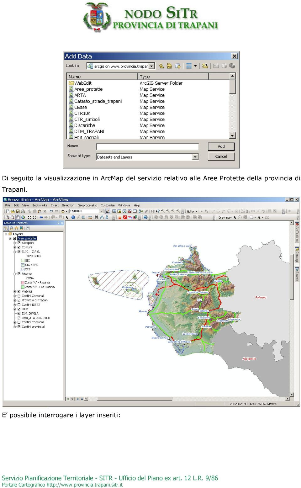 Aree Protette della provincia di