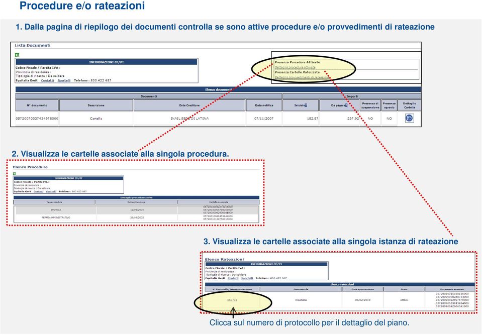 provvedimenti di rateazione 2.