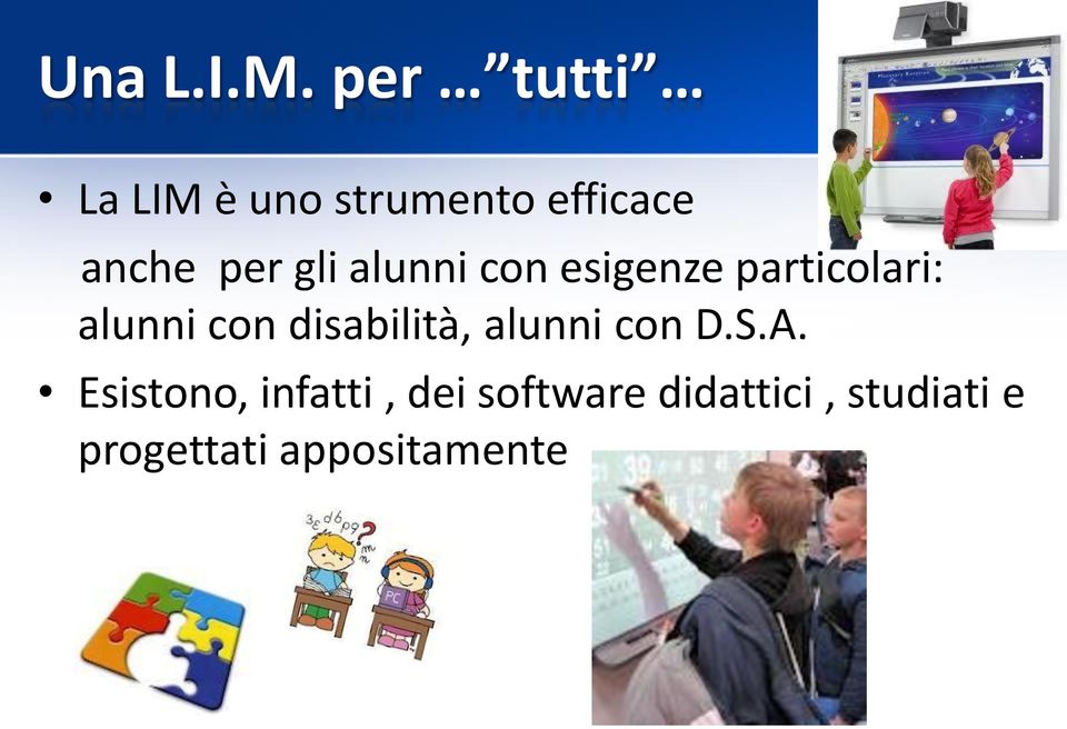 gli alunni con esigenze particolari: alunni con