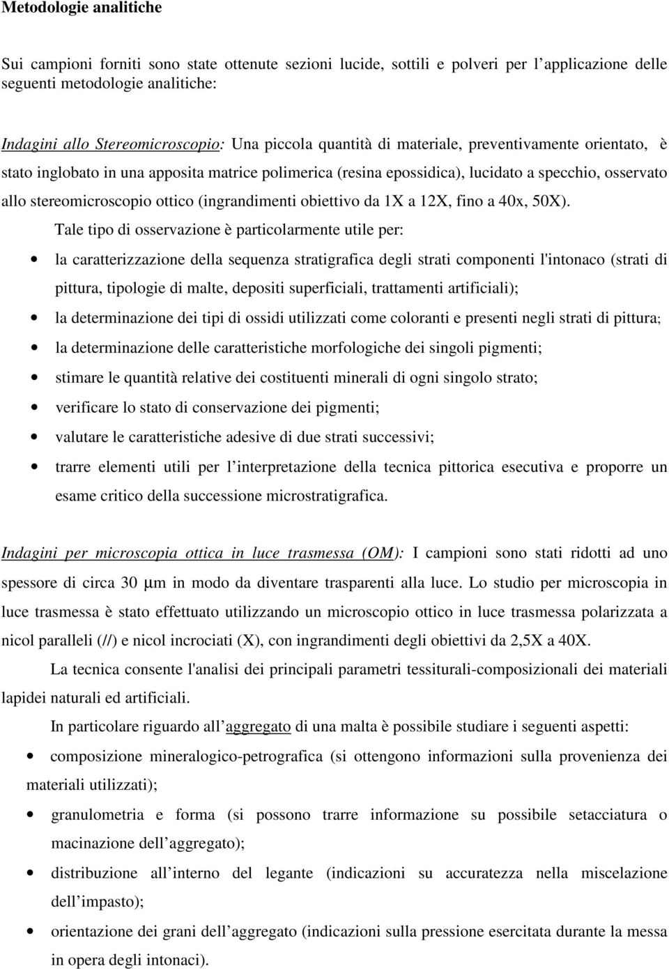 (ingrandimenti obiettivo da 1X a 12X, fino a 40x, 50X).