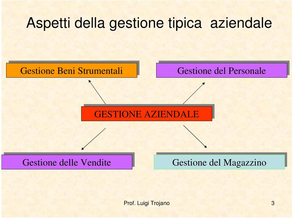 GESTIONE AZIENDALE GESTIONE AZIENDALE Gestione delle Vendite Gestione