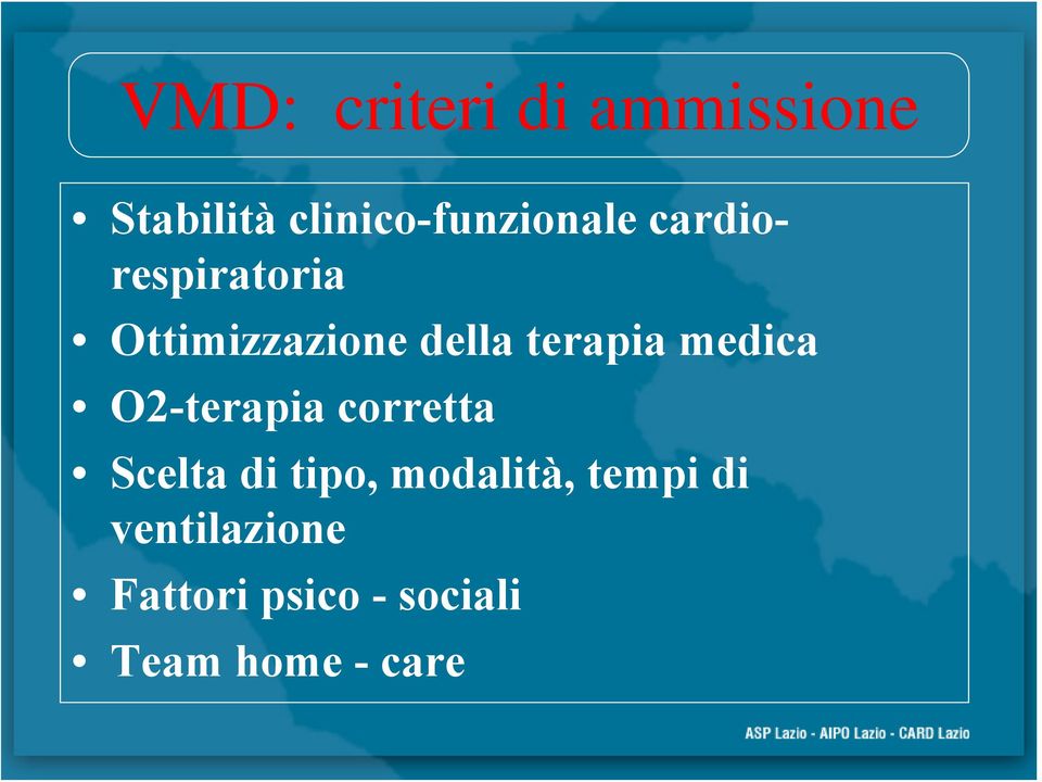 della terapia medica O2-terapia corretta Scelta di