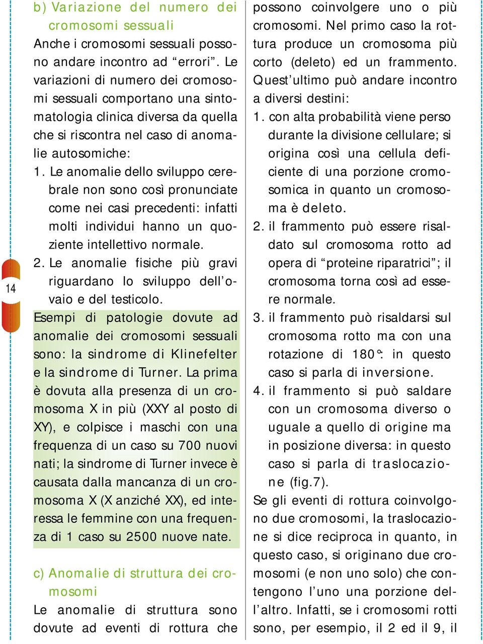 Le anomalie dello sviluppo cerebrale non sono così pronunciate come nei casi precedenti: infatti molti individui hanno un quoziente intellettivo normale. 2.