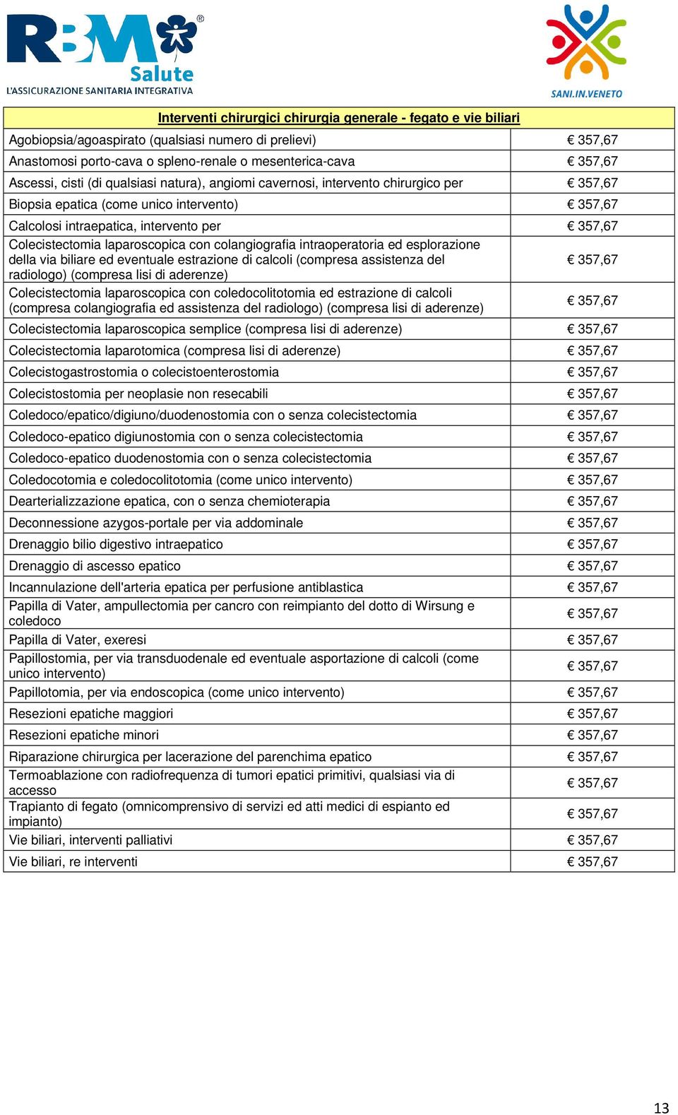 laparoscopica con colangiografia intraoperatoria ed esplorazione della via biliare ed eventuale estrazione di calcoli (compresa assistenza del 357,67 radiologo) (compresa lisi di aderenze)