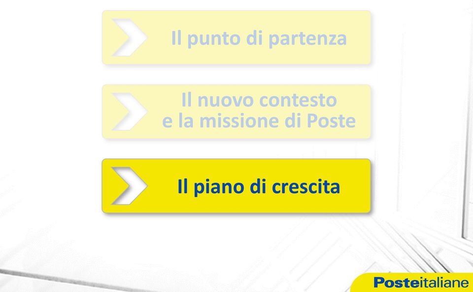 la missione di Poste