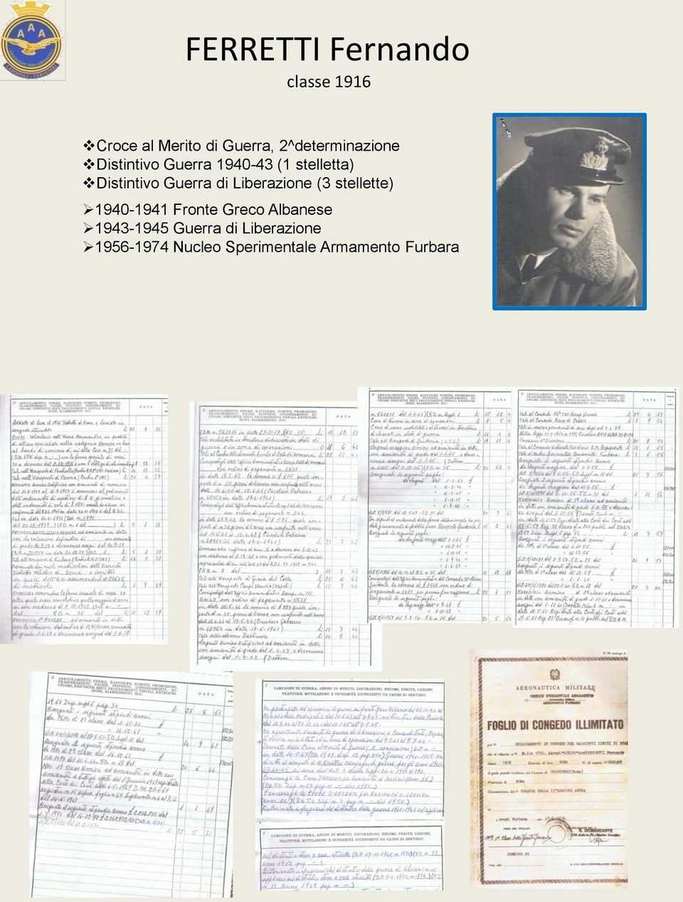 Guerra di Liberazione (3 stellette) 1940-1941 Fronte Greco Albanese