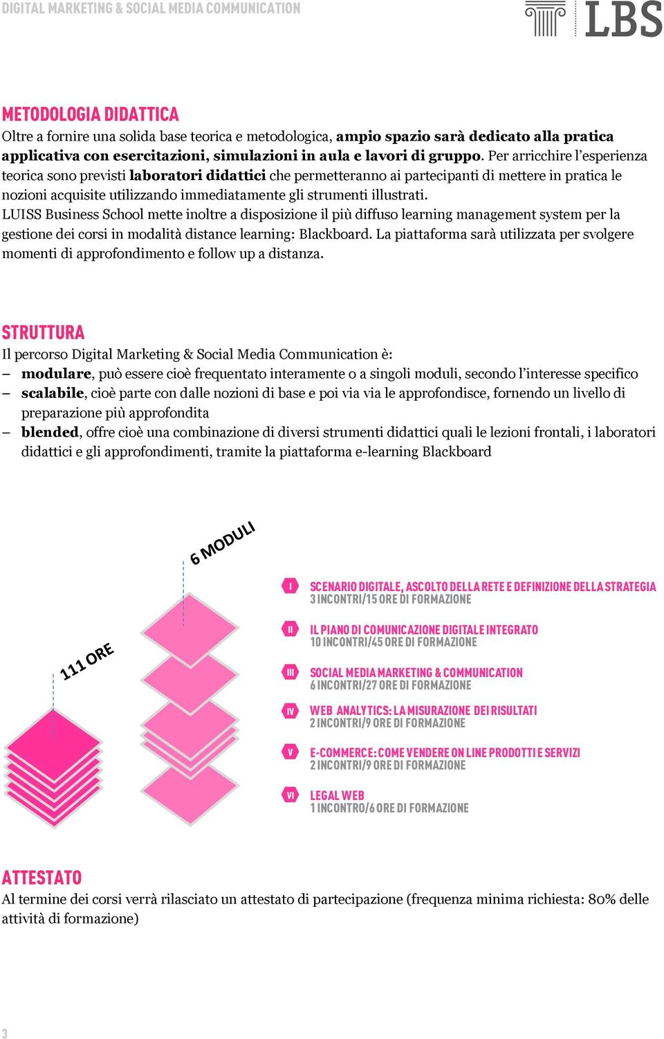 LUISS Business School mette inoltre a disposizione il più diffuso learning management system per la gestione dei corsi in modalità distance learning: Blackboard.