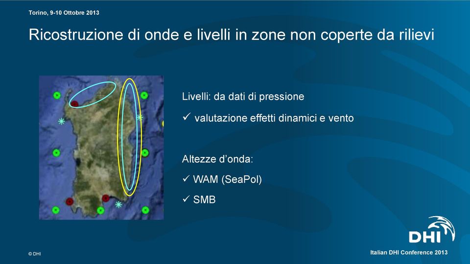 Livelli: da dati di pressione valutazione