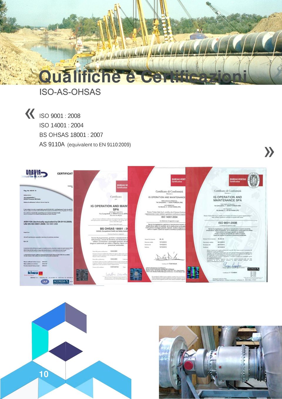 14001 : 2004 BS OHSAS 18001 :