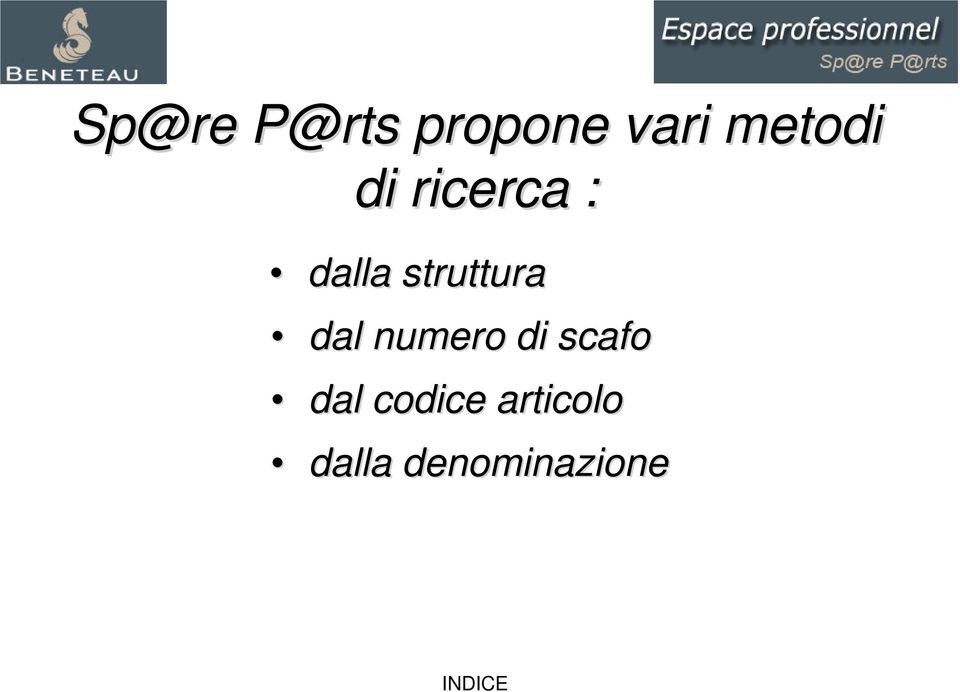 struttura dal numero di scafo