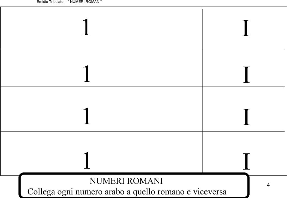 numero arabo a