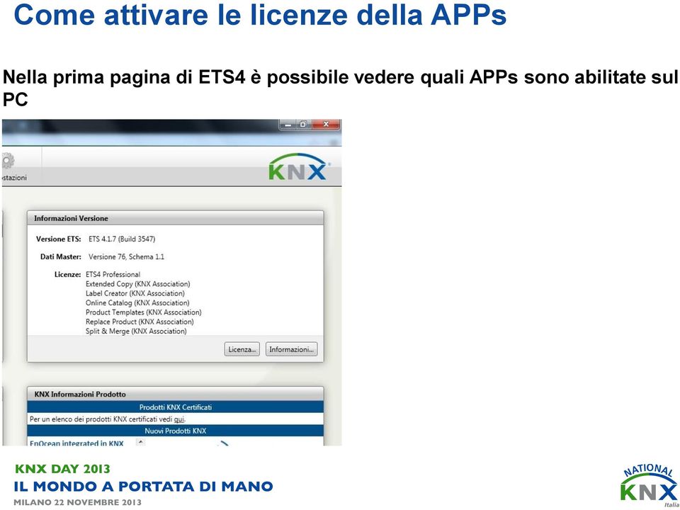 pagina di ETS4 è possibile