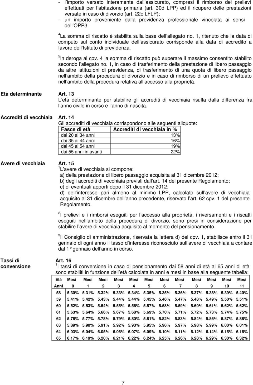 4 La somma di riscatto è stabilita sulla base dell allegato no.