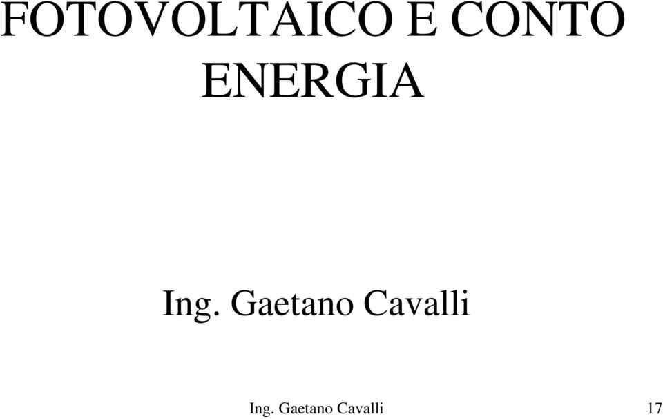 Gaetano Cavalli