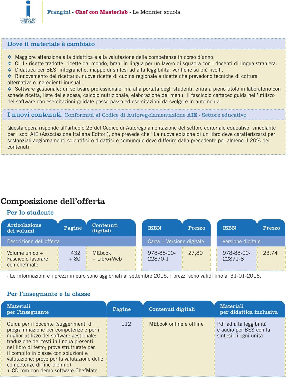 Didattica per BES: infografiche, mappe di sintesi ad alta leggibilità, verifiche su più livelli.