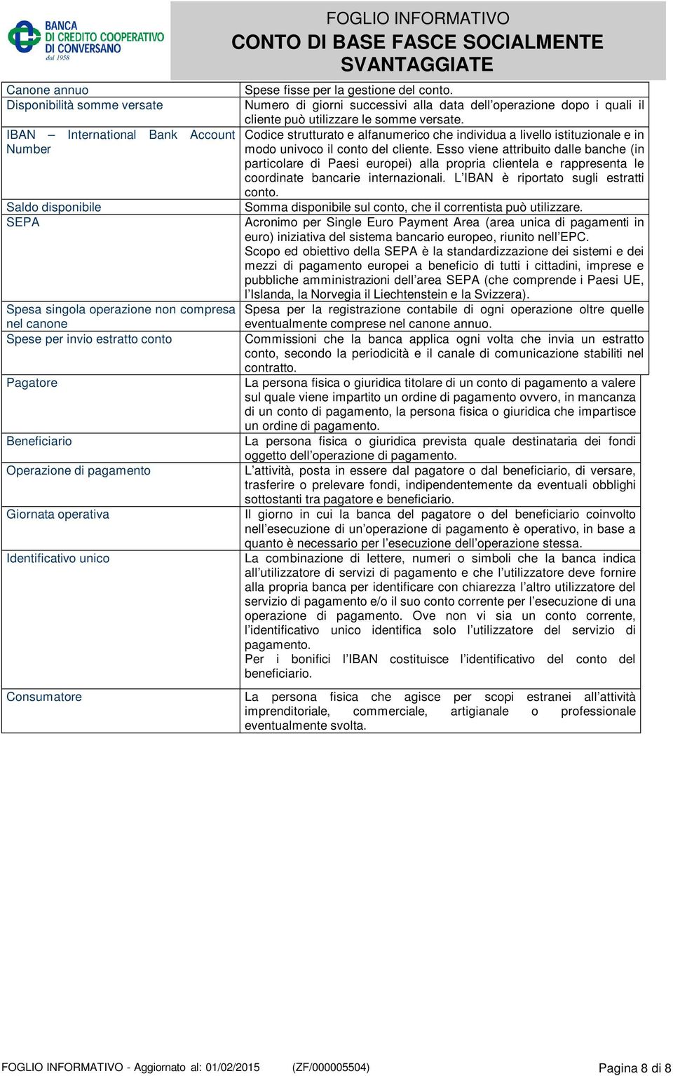 Esso viene attribuito dalle banche (in particolare di Paesi europei) alla propria clientela e rappresenta le coordinate bancarie internazionali. L IBAN è riportato sugli estratti conto.