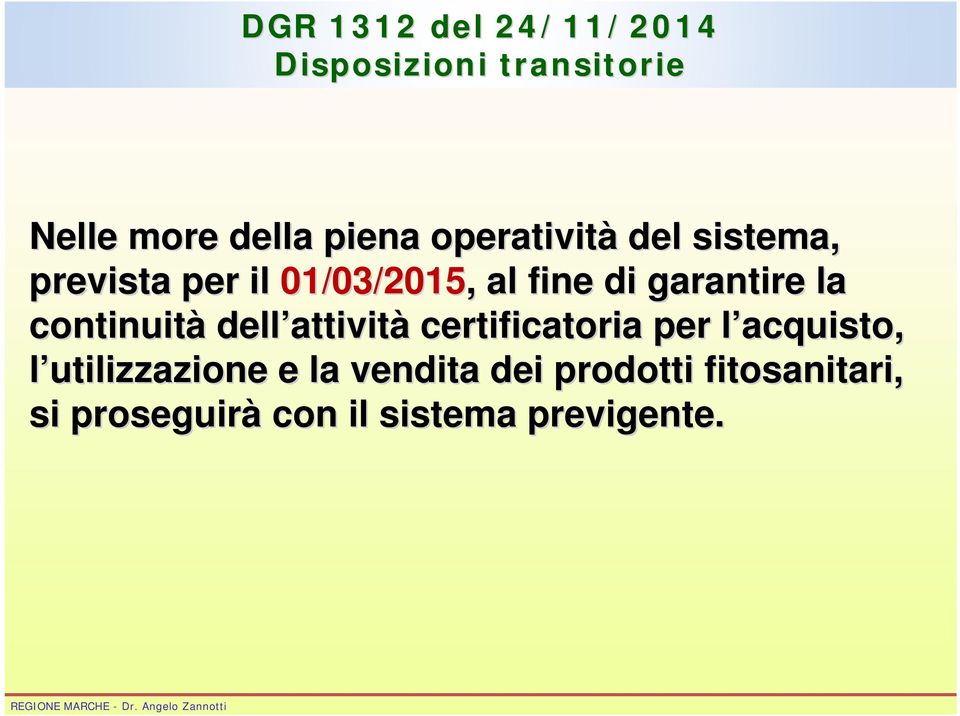 continuità dell attivit attività certificatoria per l acquisto, l l