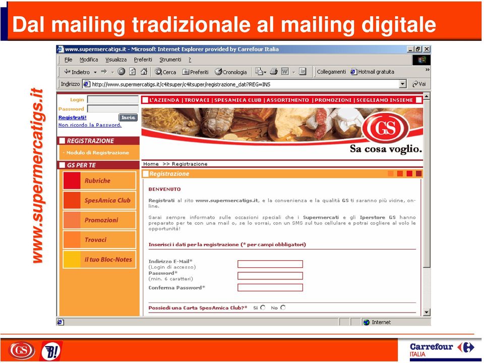 mailing digitale