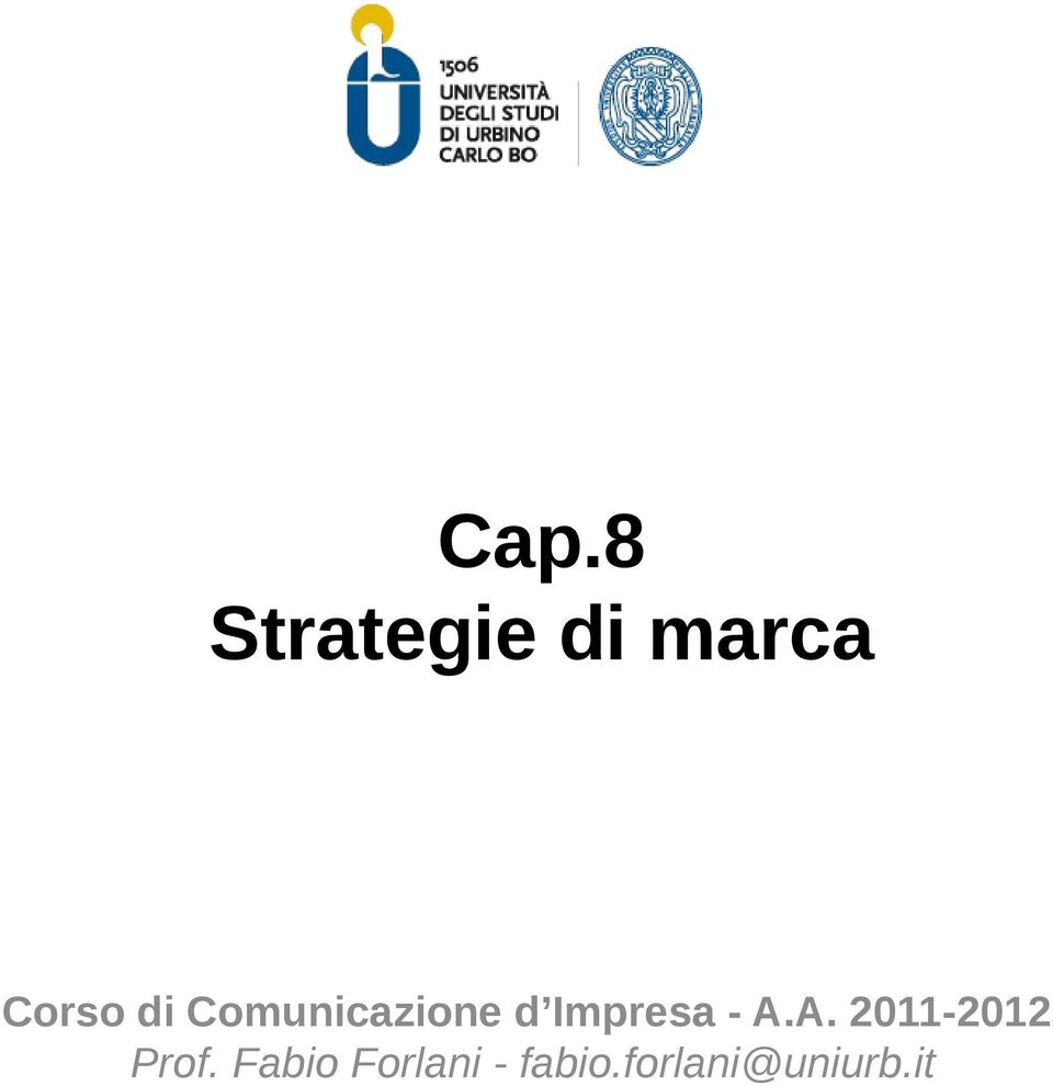 Impresa - A.A. 2011-2012 Prof.