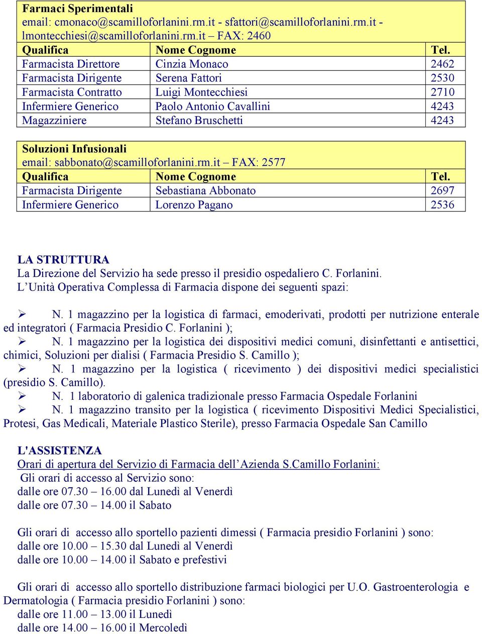 Unita Operativa Servizio Farmacia Pdf Free Download