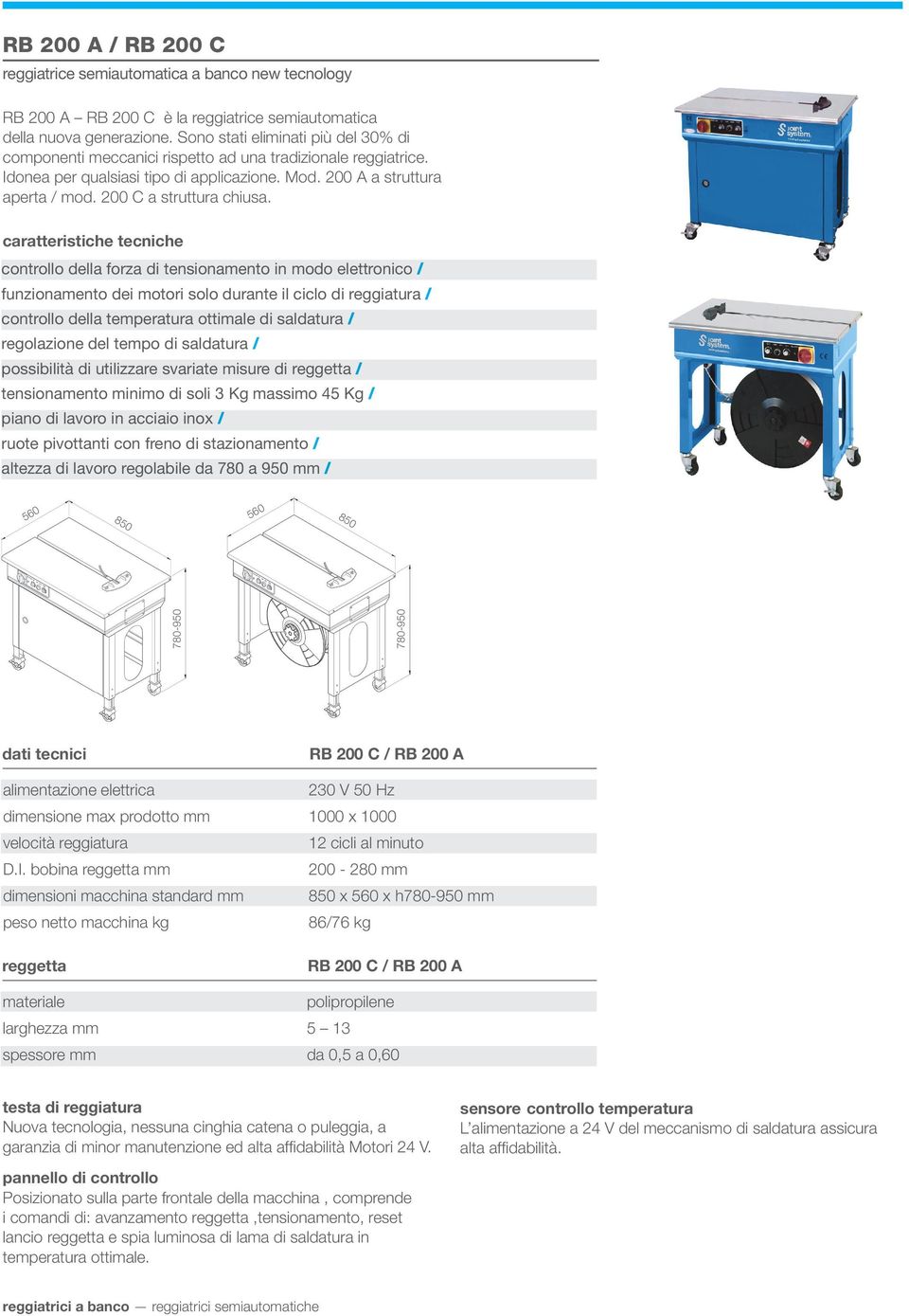 200 C a struttura chiusa.