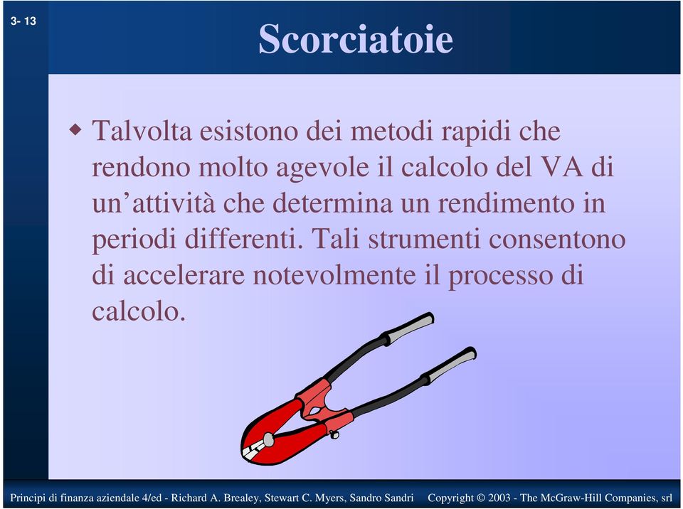 determina un rendimento in periodi differenti.