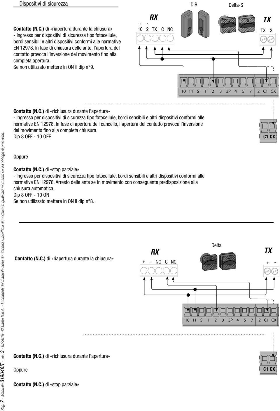 7 - Manuale 319U46IT - ver. 3-07/2015- Ca