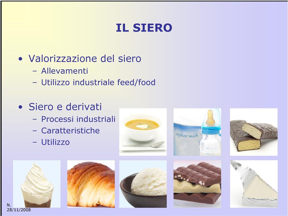 feed/food Siero e derivati Processi