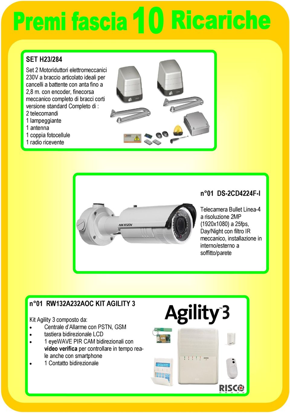 DS-2CD4224F-I Telecamera Bullet Linea-4 a risoluzione 2MP (1920x1080) a 25fps, Day/Night con filtro IR meccanico, installazione in interno/esterno a soffitto/parete n 01