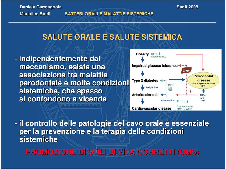 confondono a vicenda - il controllo delle patologie del cavo orale è essenziale per