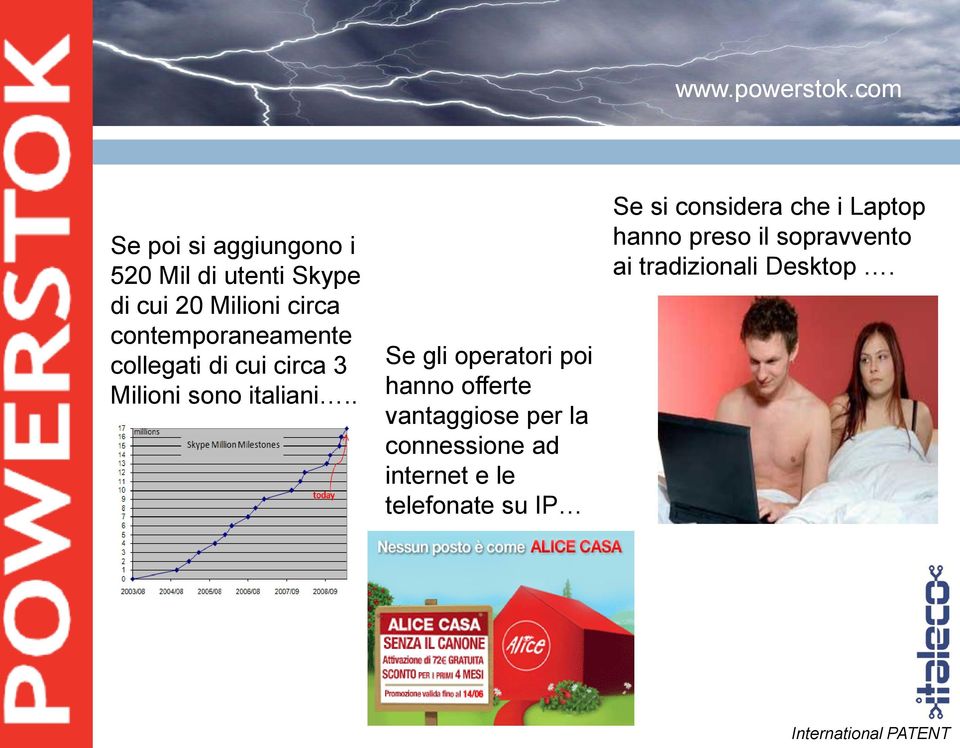 . Se gli operatori poi hanno offerte vantaggiose per la connessione ad internet