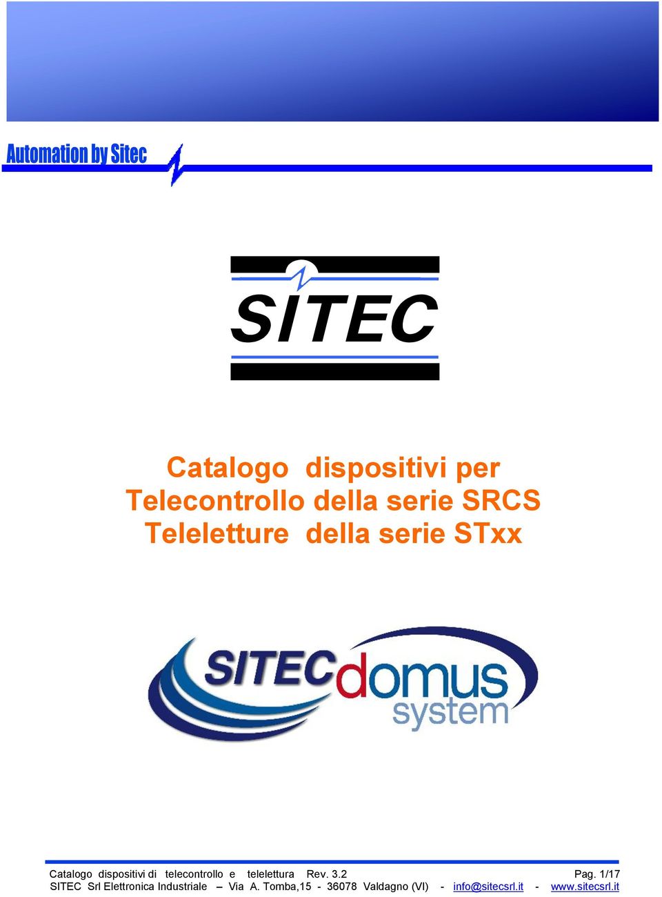 serie STxx Catalogo dispositivi di