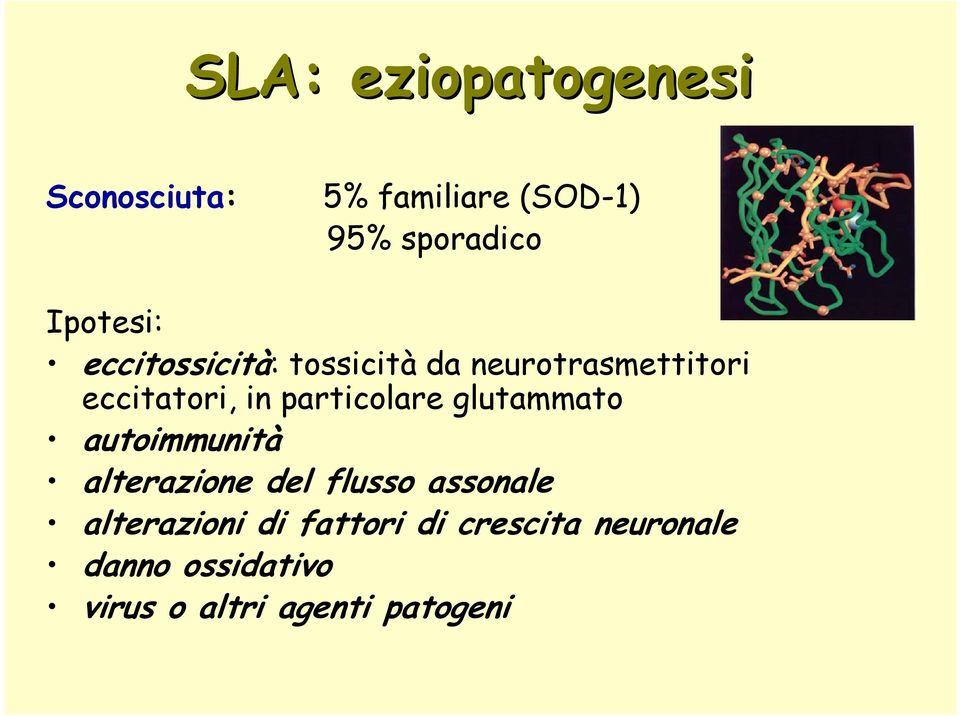 particolare glutammato autoimmunità alterazione del flusso assonale