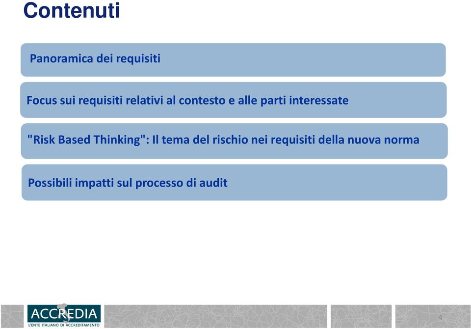 Based Thinking": Il tema del rischio nei requisiti