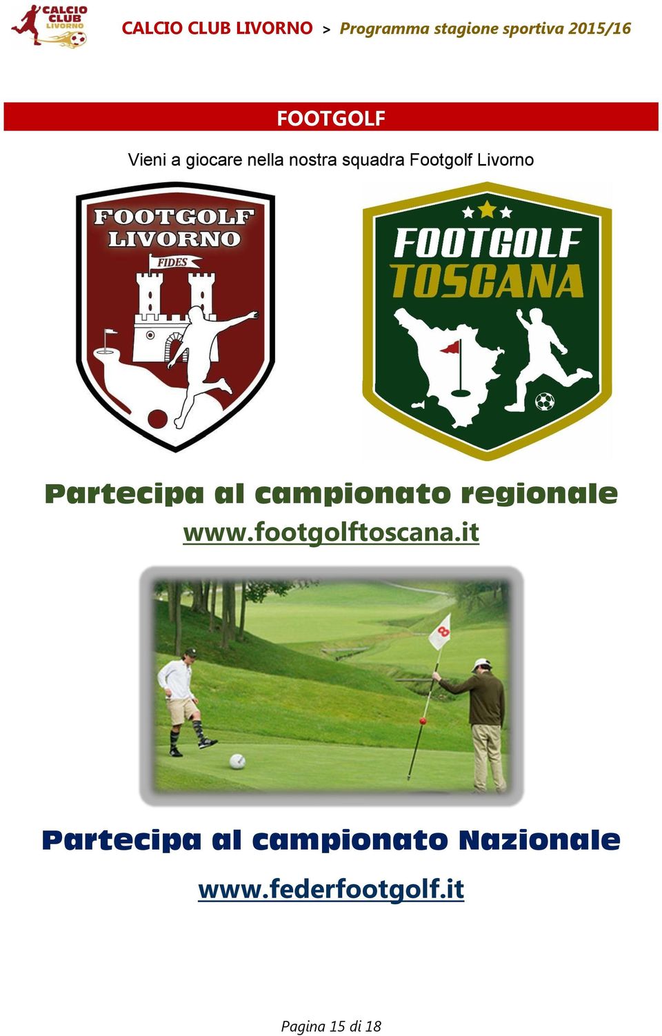 regionale www.footgolftoscana.