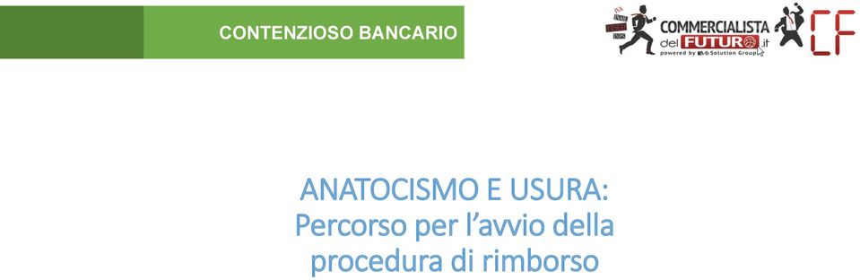 Percorso per l avvio