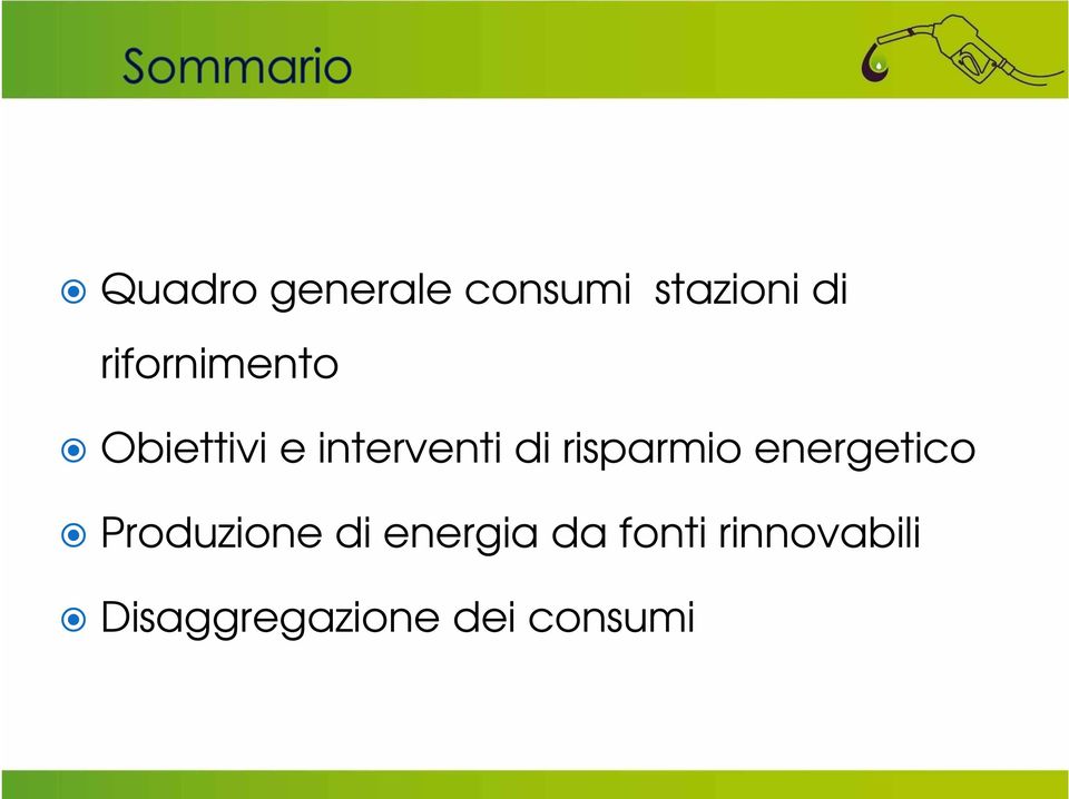 risparmio energetico Produzione di