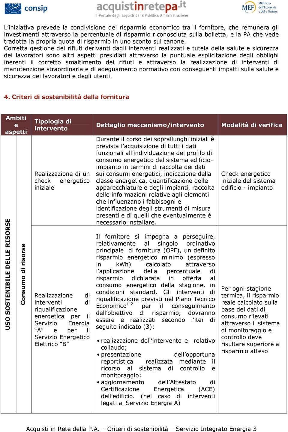 Corretta gestione dei rifiuti derivanti dagli interventi realizzati e tutela della salute e sicurezza dei lavoratori sono altri aspetti presidiati attraverso la puntuale esplicitazione degli obblighi