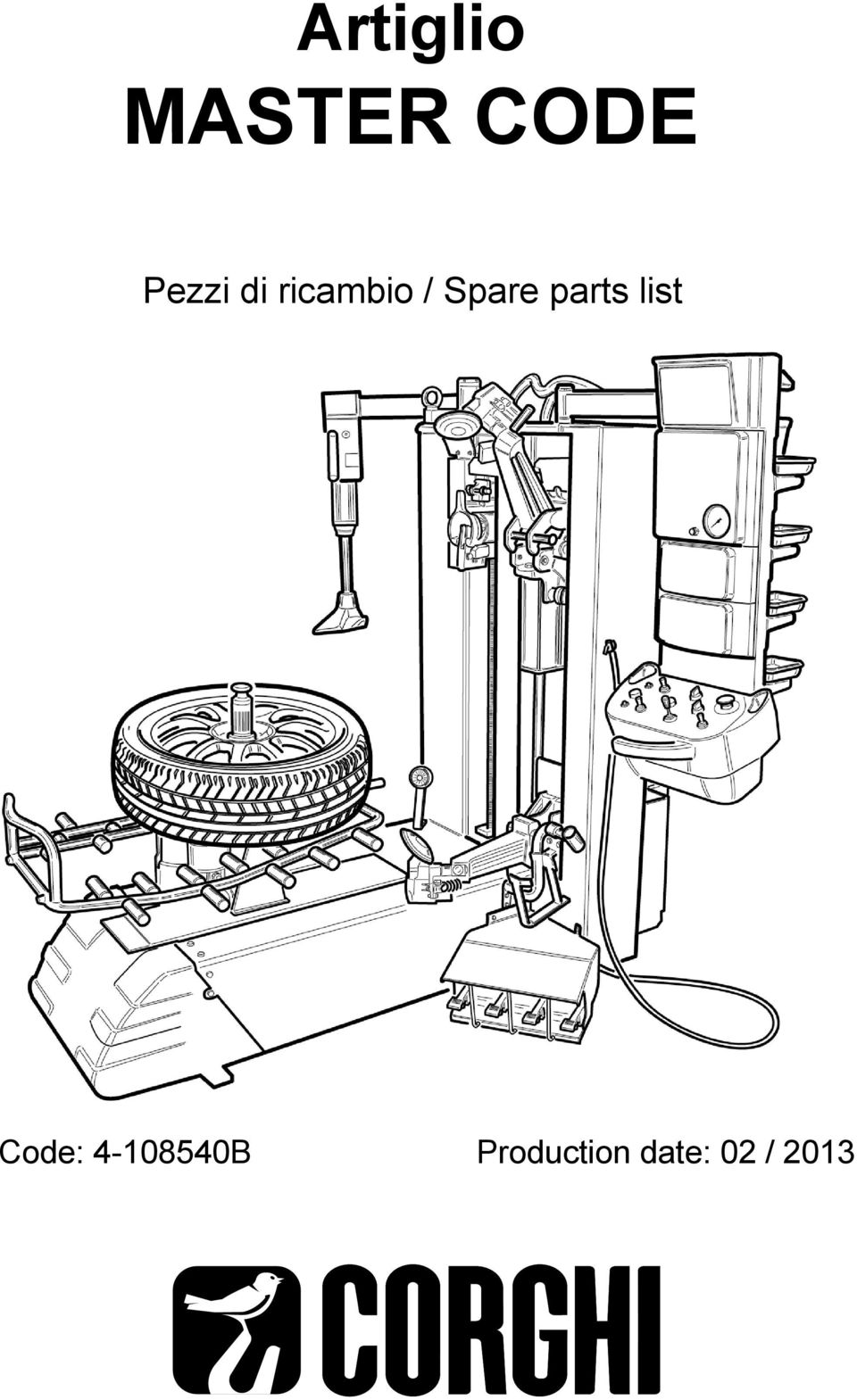 Spare parts list Code: