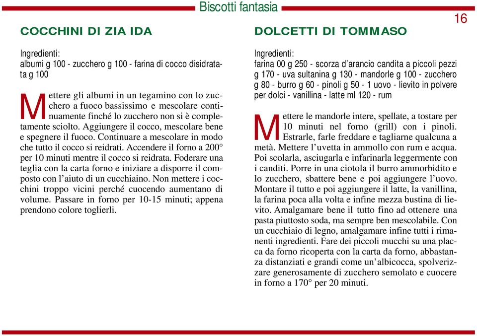 Accendere il forno a 200 per 10 minuti mentre il cocco si reidrata. Foderare una teglia con la carta forno e iniziare a disporre il composto con l aiuto di un cucchiaino.